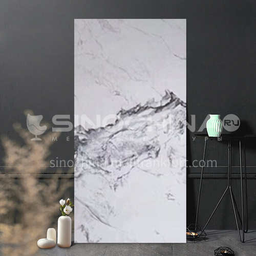 Full body marble villa living room TV background wall slab-WLK240T05 1200mm*2400mm